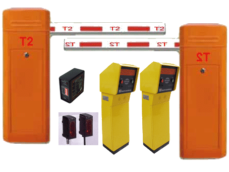 KIT CONTROL PARKING LECTOR PROXIMIDAD CORTO ALCANCE 2 pasillos